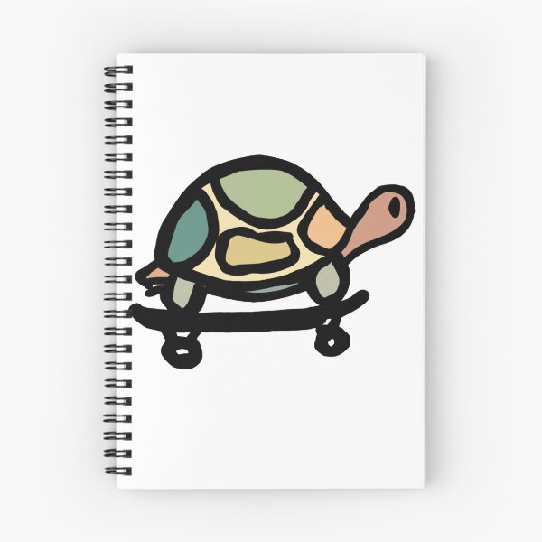 Item preview, Colorful Turtle on a skateboard designed and sold by Loulig.
