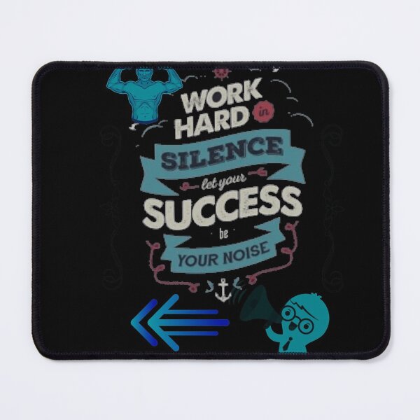Item preview, Work hard in silence, let your success be your noise designed and sold by Rritu.