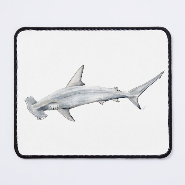 Item preview, Hammerhead shark for divers, shark lovers and fishermen designed and sold by chloeyzoard.