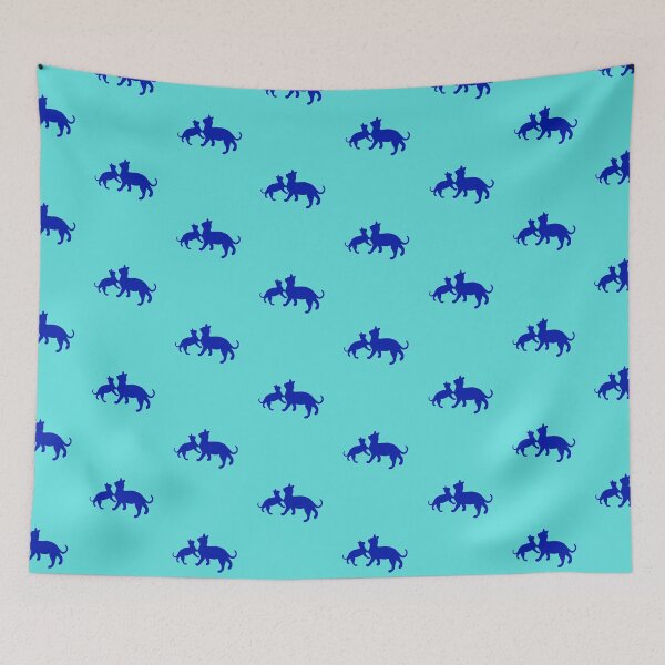 Item preview, Blue Cats designed and sold by Jozef Bloks.