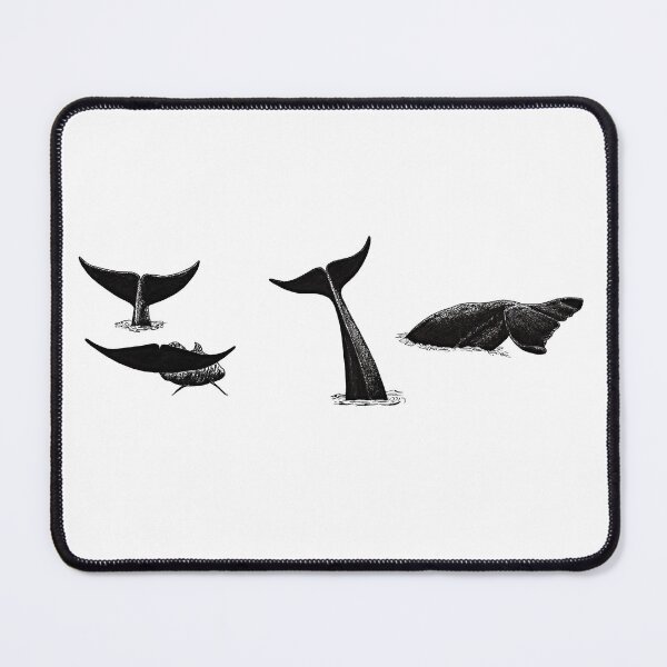 Item preview, Pilot Whale flukes - Ink work for whale lovers designed and sold by chloeyzoard.
