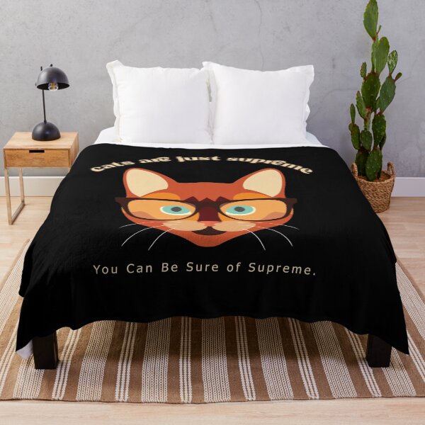 Item preview, Cats Are Just Supreme - you can be sure of supreme - cute cat wearing sunglass designed and sold by cruzzcreation.