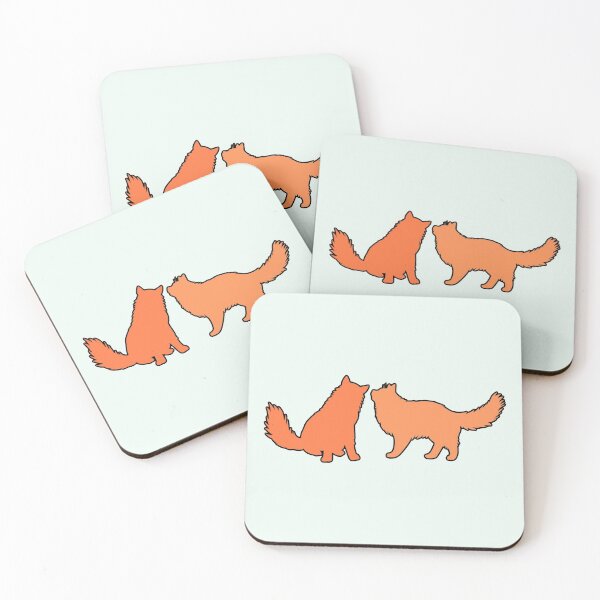 Item preview, Chloe & Red Telling Secrets (Two Orange Cats) designed and sold by andmarstan.