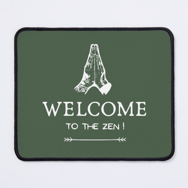 Item preview, Welcome to The Zen - Namaste Design - Dark Theme designed and sold by UrbanChakra.