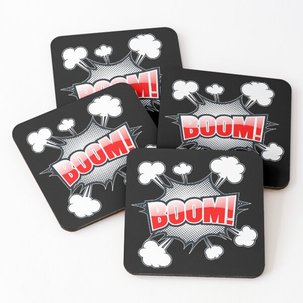 Item preview, BOOM cool comics speech ballon super hero designed and sold by Design Repo.