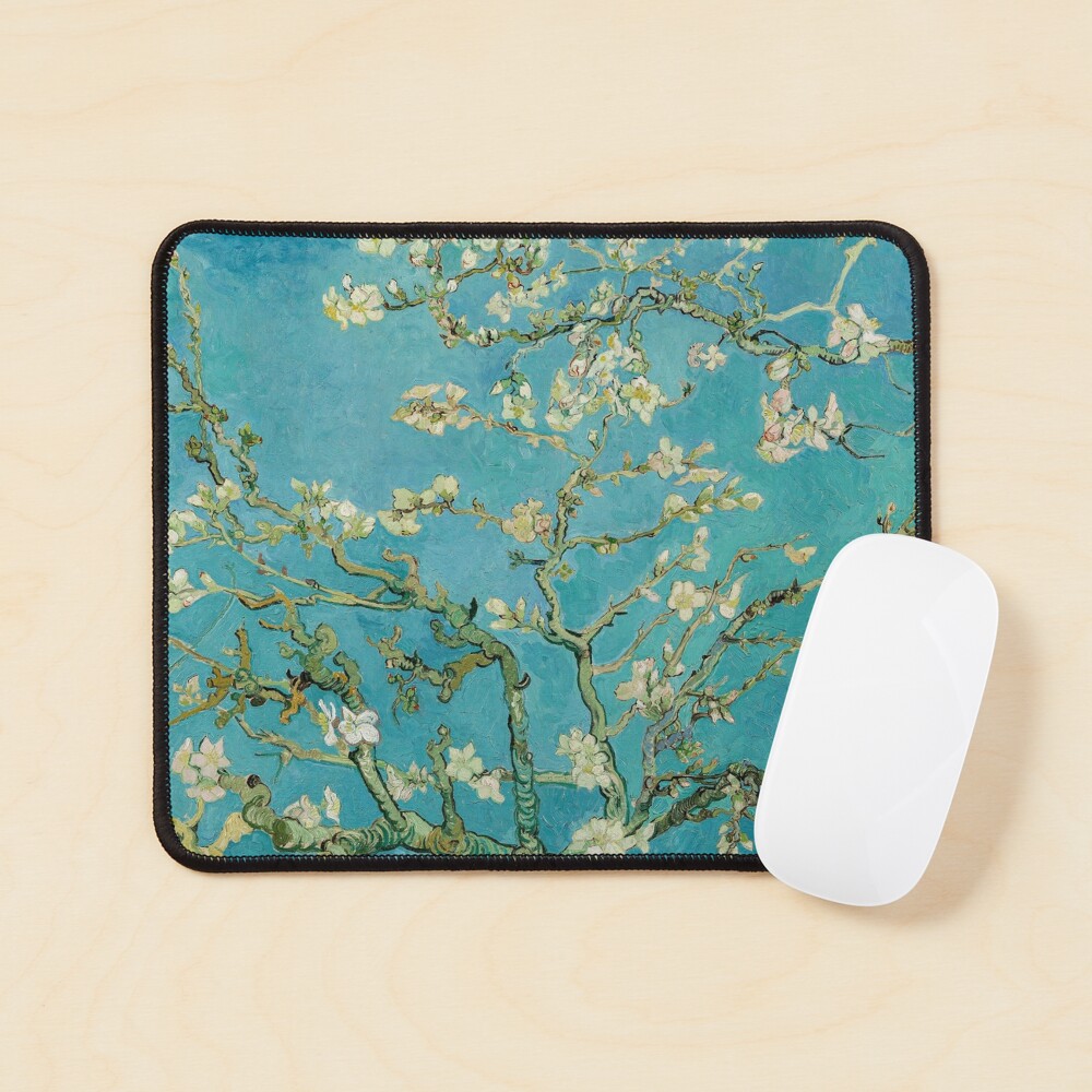 Van Gogh Almond Blossoms Round Zipper Case – Monarque