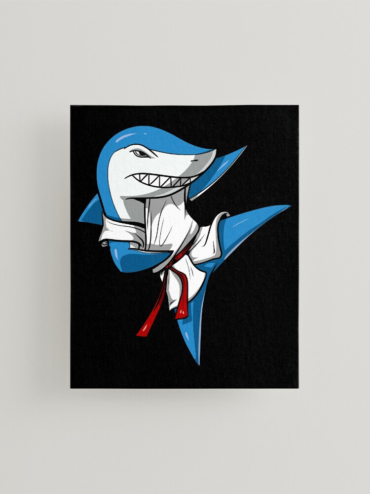 Ninja Shark Art Print