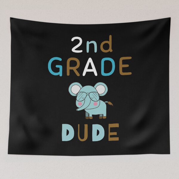Item preview, 2nd Grade Dude - Elephant with Eyeglasses - Gift for Son or Nephew designed and sold by CactusFamily.
