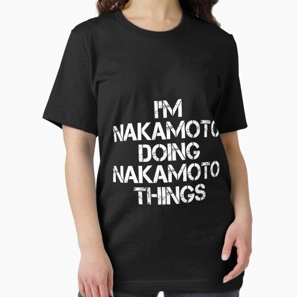 Artikel-Vorschau von Nakamoto Name T Shirt - Ich bin Nakamoto Doing Nakamoto Things Name Gift Item Tee, designt und verkauft von learkemili.