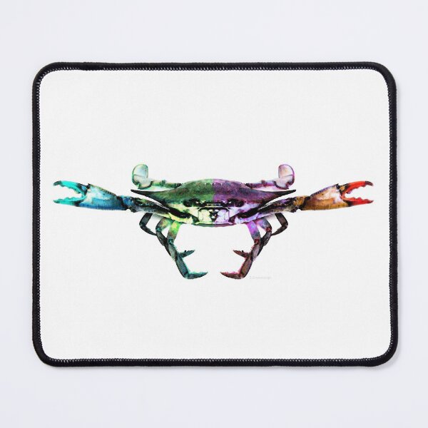 Item preview, Two Sides - Duality Crab Art designed and sold by Sharon Cummings Art.