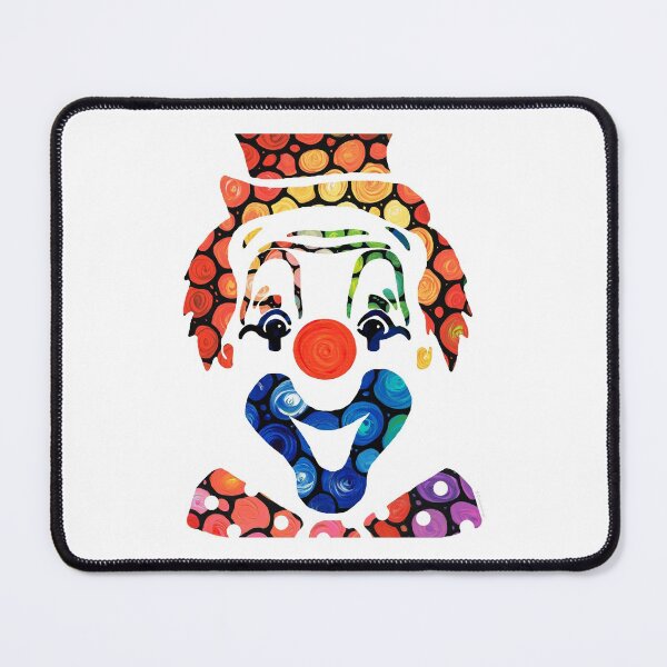 Item preview, Clownin Around - Funny Circus Clown Art designed and sold by Sharon Cummings Art.