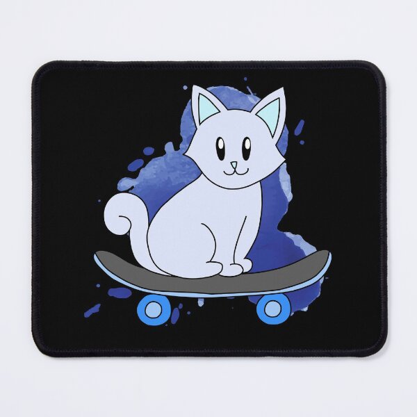 Item preview, Blue Skater Cat designed and sold by palaco210.