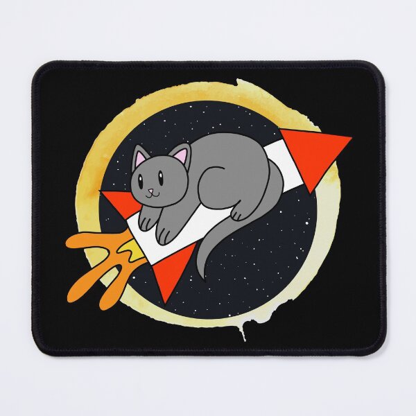Item preview, Rocket Cat in Space designed and sold by palaco210.