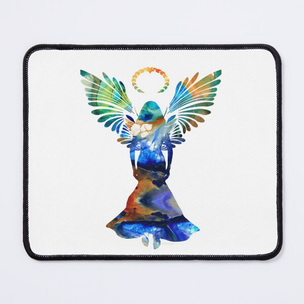 Item preview, Healing Angel - Spiritual Art Painting designed and sold by Sharon Cummings Art.
