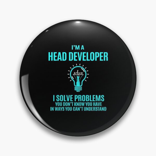 Item preview, Head Developer T Shirt - Head Developer I Solve Problems Gift Item Tee designed and sold by stierleism.