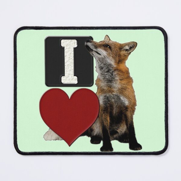 Item preview, I LOVE FOXES designed and sold by Paparaw.
