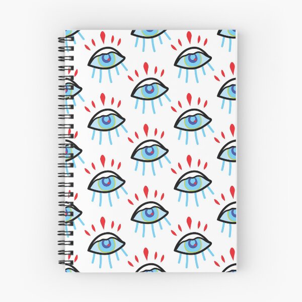 Item preview, Red Lash Evil Eye Pattern designed and sold by christabelco.