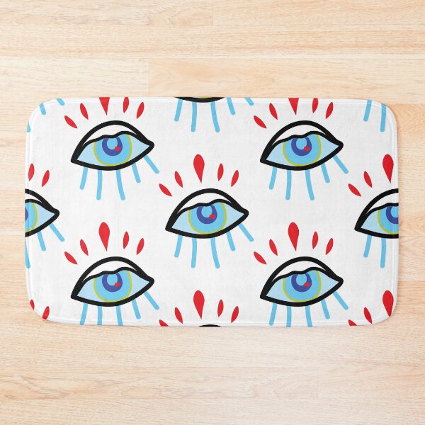 Item preview, Red Lash Evil Eye Pattern designed and sold by christabelco.
