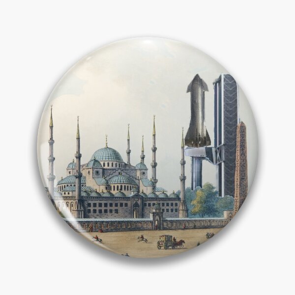 Item preview, Ancient times, Space X, Starship fan art, gift idea for Space lovers designed and sold by HazardPaay.