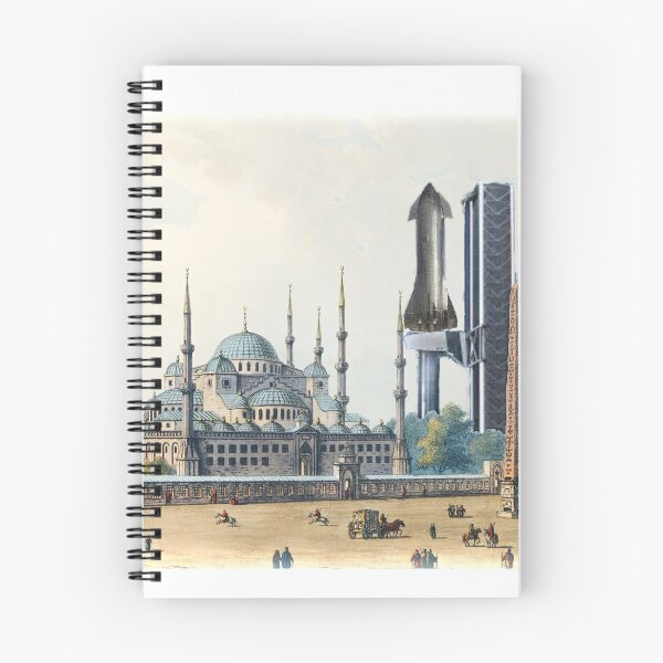 Item preview, Ancient times, Space X, Starship fan art, gift idea for Space lovers designed and sold by HazardPaay.