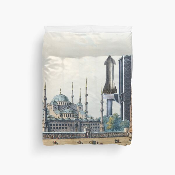 Item preview, Ancient times, Space X, Starship fan art, gift idea for Space lovers designed and sold by HazardPaay.