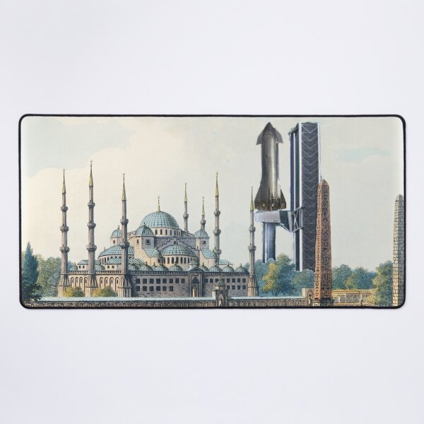 Item preview, Ancient times, Space X, Starship fan art, gift idea for Space lovers designed and sold by HazardPaay.