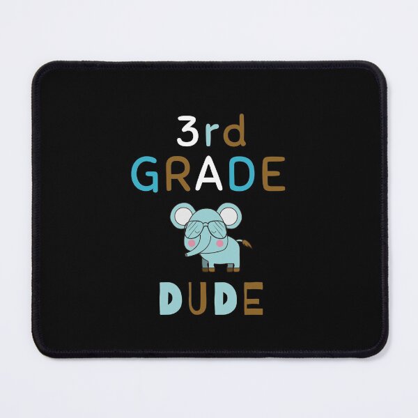 Item preview, 3rd Grade Dude - Elephant with Eyeglasses - Gift for Son designed and sold by CactusFamily.