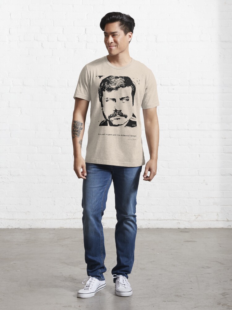 Alternate view of Oliver Reed Awe & Respect Essential T-Shirt