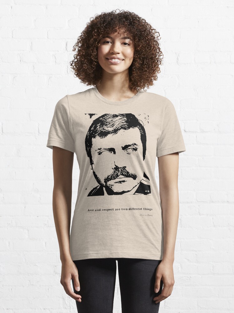 Alternate view of Oliver Reed Awe & Respect Essential T-Shirt