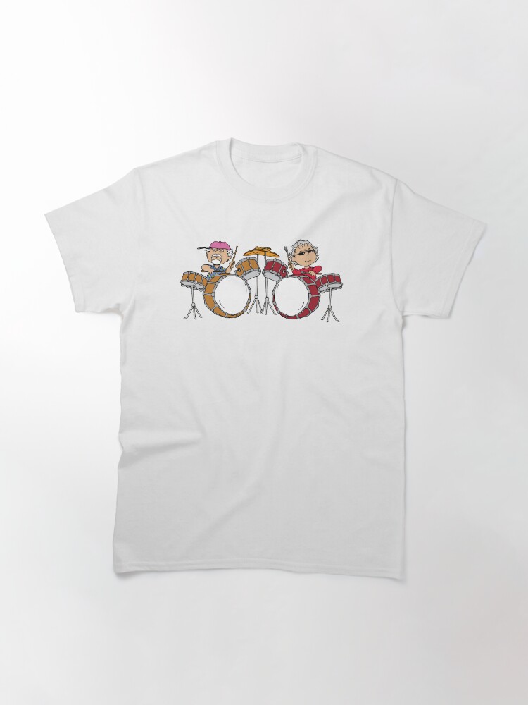 Thumbnail 3 of 7, Classic T-Shirt, Rhythm Devils Mickey and Billy Gratenuts Dead and Co designed and sold by HandEyeStudio.
