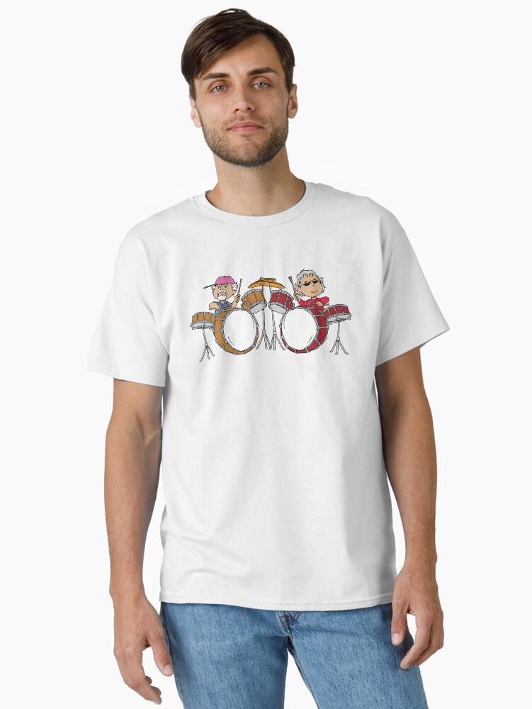 Thumbnail 1 of 7, Classic T-Shirt, Rhythm Devils Mickey and Billy Gratenuts Dead and Co designed and sold by HandEyeStudio.