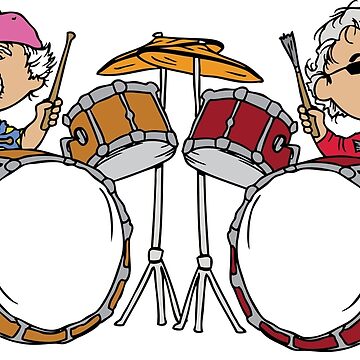Artwork thumbnail, Rhythm Devils Mickey and Billy Gratenuts Dead and Co by HandEyeStudio