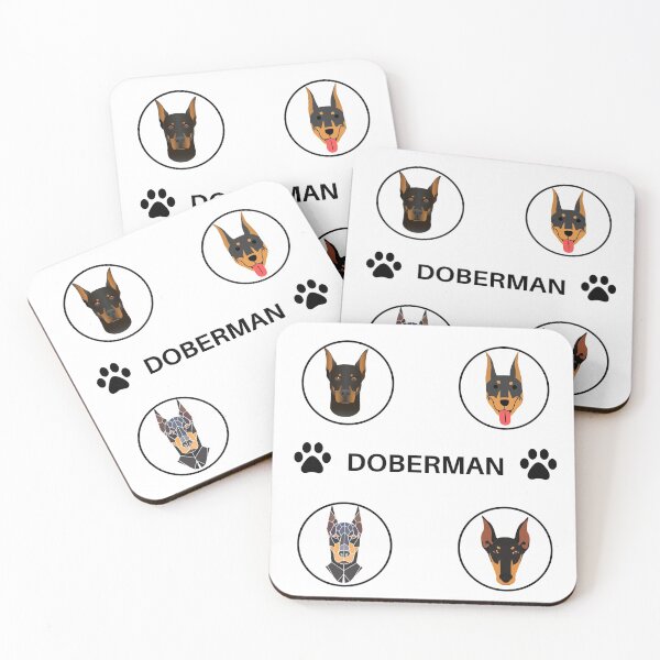 Item preview, Doberman Sticker Pack - Doberman Lovers designed and sold by CaitU.
