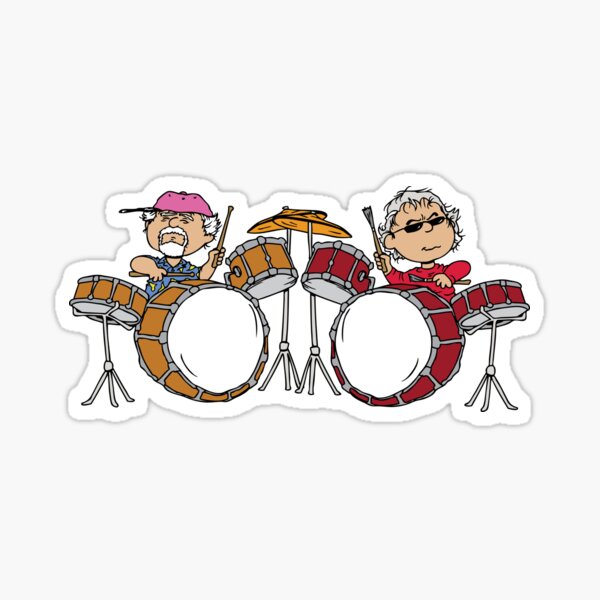 Rhythm Devils Mickey and Billy Gratenuts Dead and Co Sticker