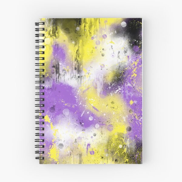 Item preview, Nonbinary Splatter designed and sold by AceofIntuition.