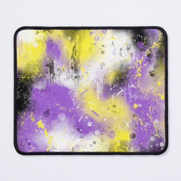 Item preview, Nonbinary Splatter designed and sold by AceofIntuition.