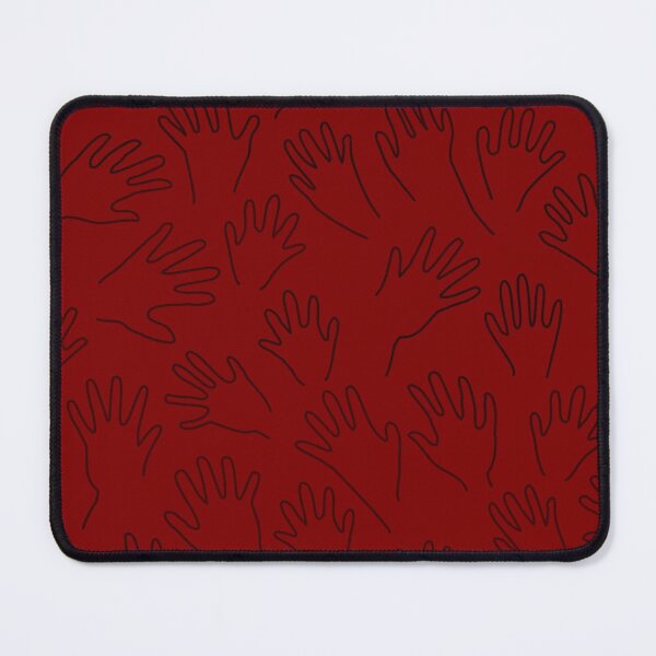 Artikelvorschau, Cave Hands Tossed Red on Red 5748 entworfen und verkauft von Art in My Loft.
