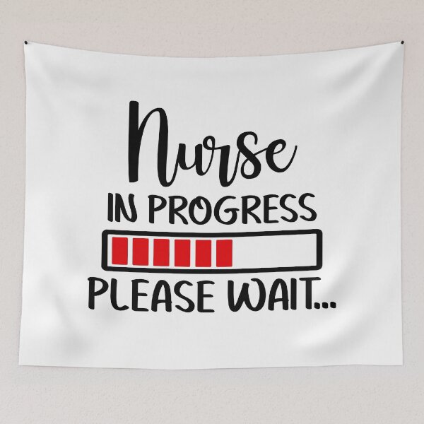 Item preview, Nurse in progress please wait - Nursing  designed and sold by Designs Of all kinds.