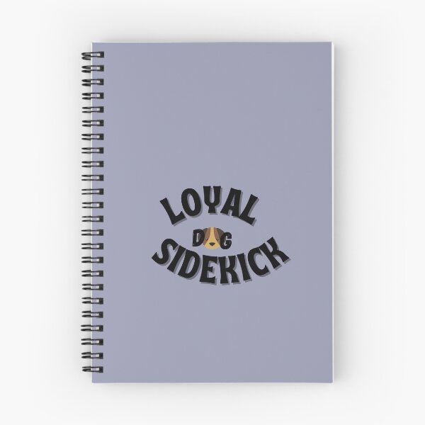 Item preview, Dog Sidekick Loyal Dog Sidekick Best Gift for a Proud Dog Owner Cute Dog Logo designed and sold by NelleD.