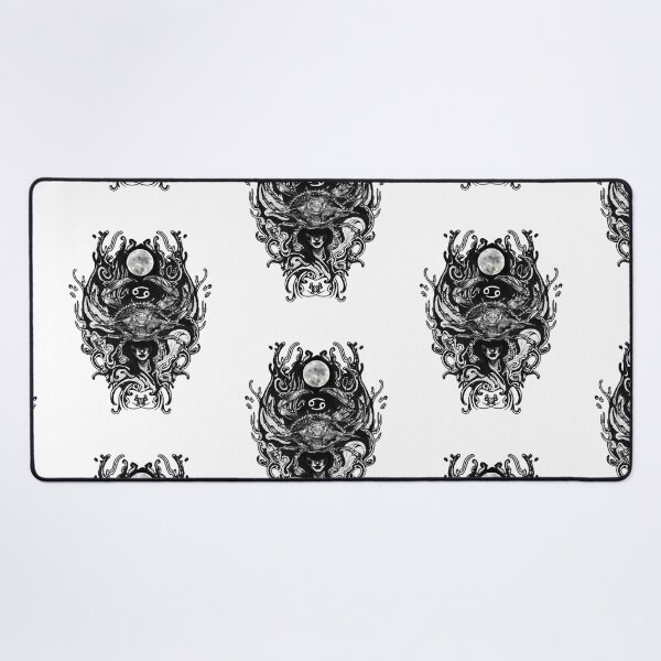 Cancer Zodiac Sign Desk Mat