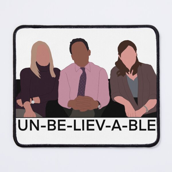 Item preview, UN-BE-LIEV-A-BLE from The Office designed and sold by EmeraldBeeCo.