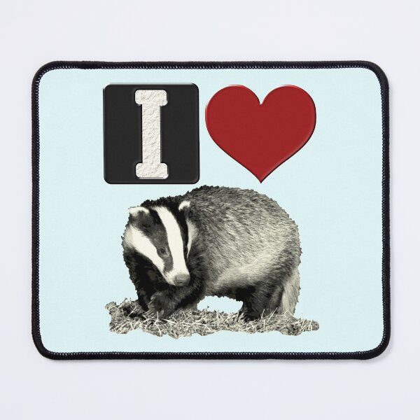 Item preview, I LOVE BADGERS designed and sold by Paparaw.