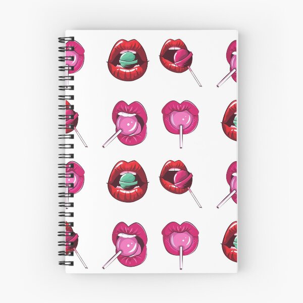 Item preview, Lollipop Pink Lips Sticker pack designed and sold by CaitU.