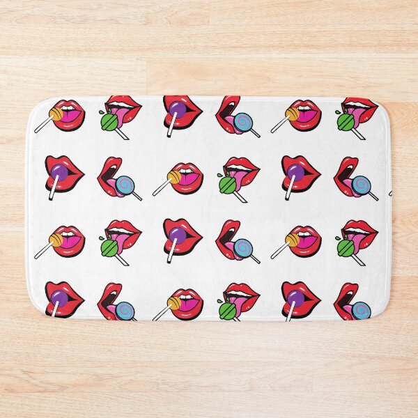 Item preview, Lollipop Red Lips Sticker Pack designed and sold by CaitU.