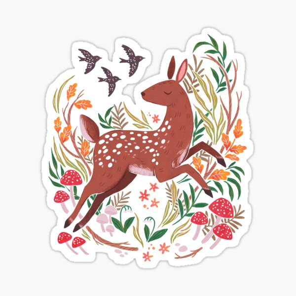 Item preview, Deer: Spirit of the forest   designed and sold by michelledraws.