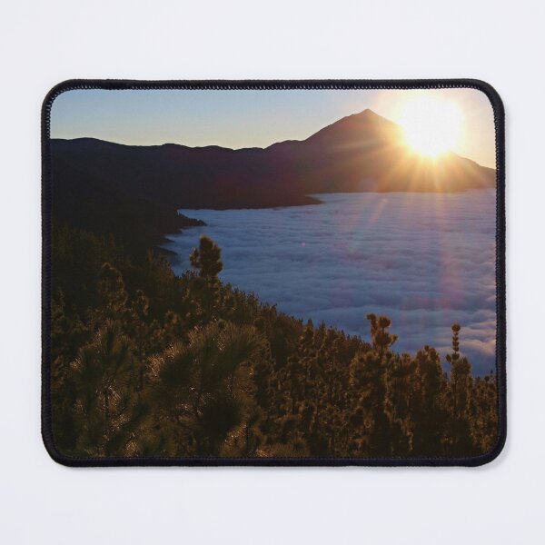Item preview, Sunset forest lanscape with Teide mountain volcano in Tenerife, Canary Islands designed and sold by Chloé Yzoard.