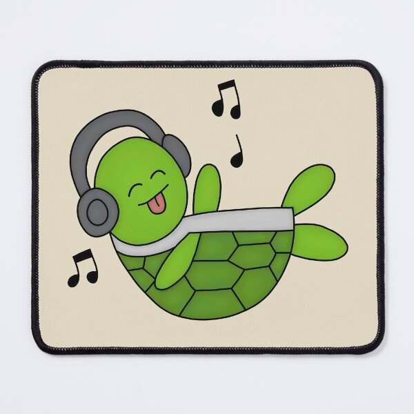 Item preview, Green Turtle Jamming Out designed and sold by palaco210.