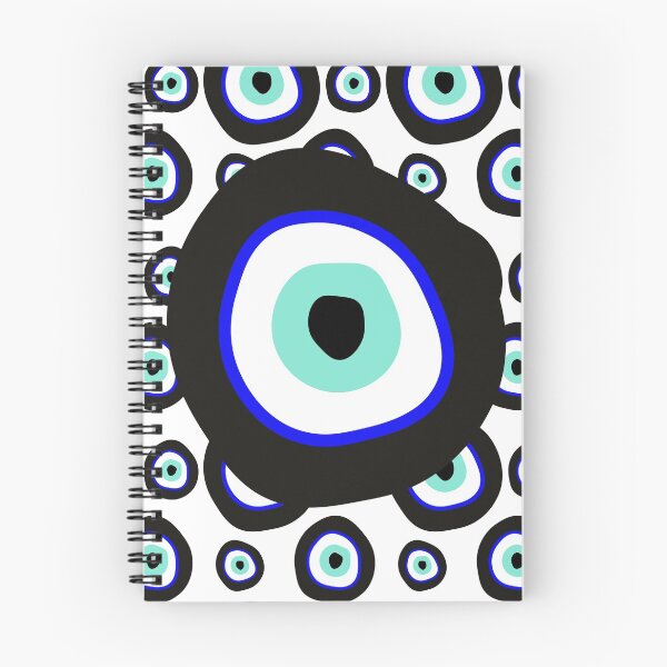Item preview, Black Evil Eye Pattern designed and sold by christabelco.