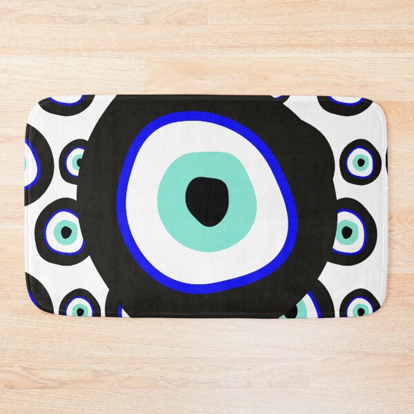 Item preview, Black Evil Eye Pattern designed and sold by christabelco.
