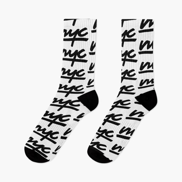 Item preview, NYC Hand script Black W/Border designed and sold by ArtofDissent.